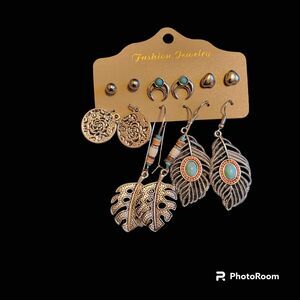 6 pairs of NEW earrings